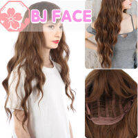 [BJ FACE] วิกผมหยักศกสังเคราะห์สีบลอนด์น้ำตาลดำทนทานผมยาวสวยมีเสน่ห์ปลอม