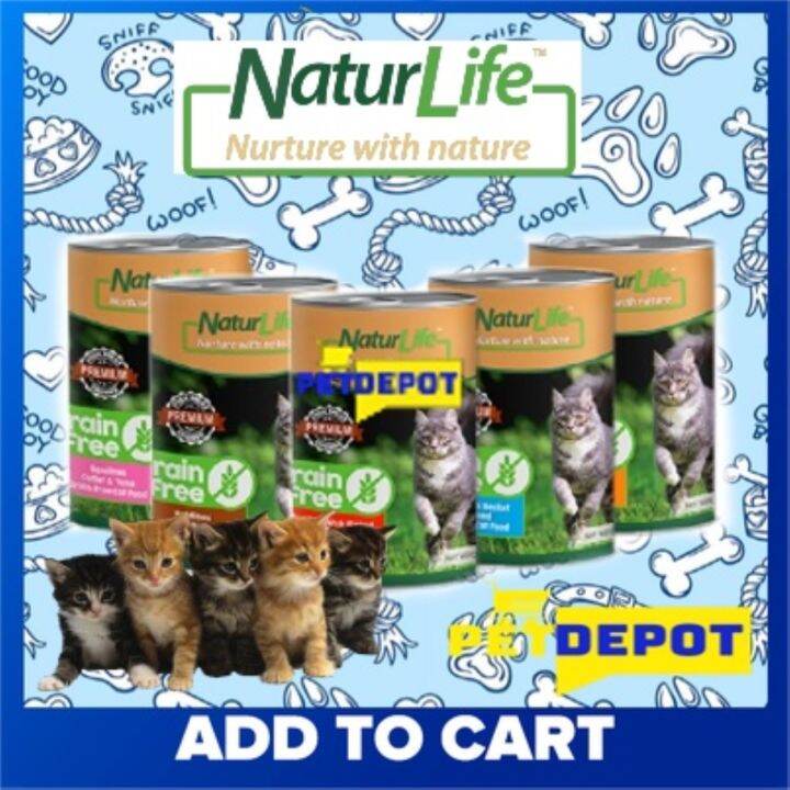 Pet Family NaturLife GrainFree Wet Cat Food 400g Lazada PH
