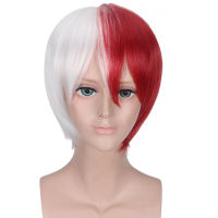 HAIRJOY Muku Sakisa Cosplay Wig Synthetic Hair Layered Short Curly Red Black Blue Grey Pink Wigs