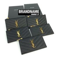 (ผ่อน)ของแท้100% ราคาถูก New YSL zip card case 607915