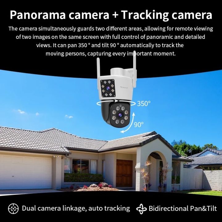 vstarcam-c662dr-เลนส์คู่-ใหม่-2023-ความละเอียด-2mp-1296p-กล้องวงจรปิดไร้สาย-กล้องนอกบ้าน-outdoor-ภาพสี-มีai-คนตรวจจับสัญญาณเตือน