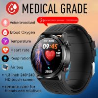 ☸✳ lhgjbhd 2023 Inflatable Accurate Rate Blood Pressure Smartwatch Temperature