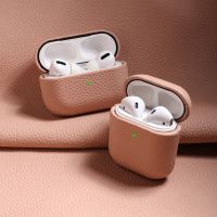 Custom Leather Protective Case For Apple AirPods Pro Case For Air Pod 1 2 Bluetooth Wireless Earphone Sleeve Cover Box