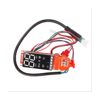 Electric Scooter Dashboard for LENZOD Metal Scooter Replacement Circuit Board with Clear Data Display