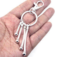 5Pcs Key Chains Snake Chains Keyrings Fit Charm European Beads Fashion Jewelry DIY Finding 120mm