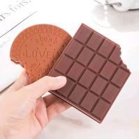 Creative Chocolate Shape Notepad Sticky Notes Notebooks Memo Pads Kawaii Mini Blank Notebook Child School Supplies Cute Things Laptop Stands