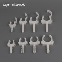 【CW】 10pcs 16/20/25/32 mm water pipe clamp support garden irrigation system watering connector hook wall