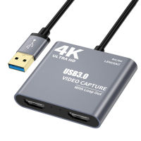 Cozyspace】4K 1080P HDMI-เข้ากันได้กับ USB 3.0ห่วงเสียงวิดีโอออกความชัดเจนสูง1080p6อะแดปเตอร์0การ์ดบันทึก