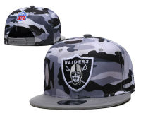 13 [Oakland Raiders] ทีมฟุตบอลหมวกแก๊ปประจำลีกหมวกบังแดดหมวกเบสบอลหมวกขอบแบน