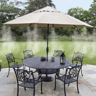 Garden Misting System Lawn Watering Sprinklers Outdoor Sprinkler Set Cooling Mist Garden Suit Garden Sprinkler System