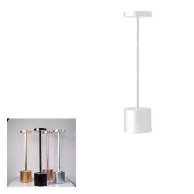 LED Bar Table Lamp Modern Restaurant Dinner Stand Light Fixtures Rechargeable Battery Desk Lamp Dining Room Home Decor