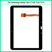 Baru 10.1 "สำหรับ SM-T530 Samsung Galaxy Tab 4 T530 T535 T531แผง T537เซ็นเซอร์ตรวจจับ Skrin อะไหล่กระจกหน้าจอ LCD