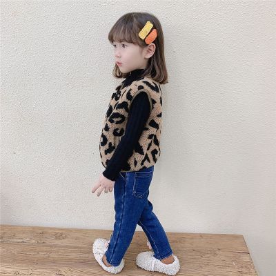 [COD] Baby Print 0-8 Years Infant Lamb Out Suede Outerwear