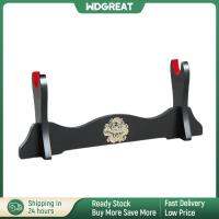 WDGREAT ขาตั้งดาบซามูไรจอแสดงผลแนวนอนสำหรับขลุ่ยโดโจ Wakizashi