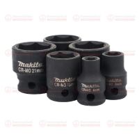 MAKITA ลูกบล็อกดำสั้นกระแทก 3/8x6เหลี่ยม 6-22NO B-39883 / B-39899 / B-39908 / B-39914 / B-39920 / B-39936 / B-39942 / B-39958 / B-39964 / B-39970 / B-39986 / B-39992 / B-40004 / B-40010 / B-40026 / B-40032 /  B-40048 |ชิ้น|