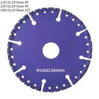 HOTZ 115/125/150mm Diamond Saw Blade Vacuum Brazed Multi-Purpose Cutting Disc For Steel Metal Stone PVC Tile Angle Grinder Accessory