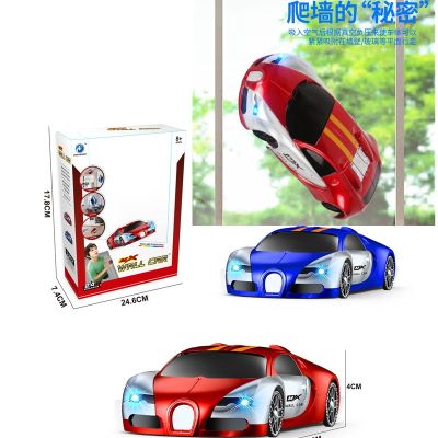 [COD] Electric remote control car rechargeable wall climbing stunt suction boy toy gift