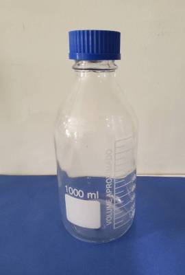 ขวดใส่สารเคมี ขวดดูแรน ขนาด 1000mL ,Reagent bottle size 1000mL