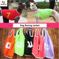 Summer Dog Vest Racing Jackets Coat Whip Greyhound Suit Jersey Breathable Sports Dog Clothes