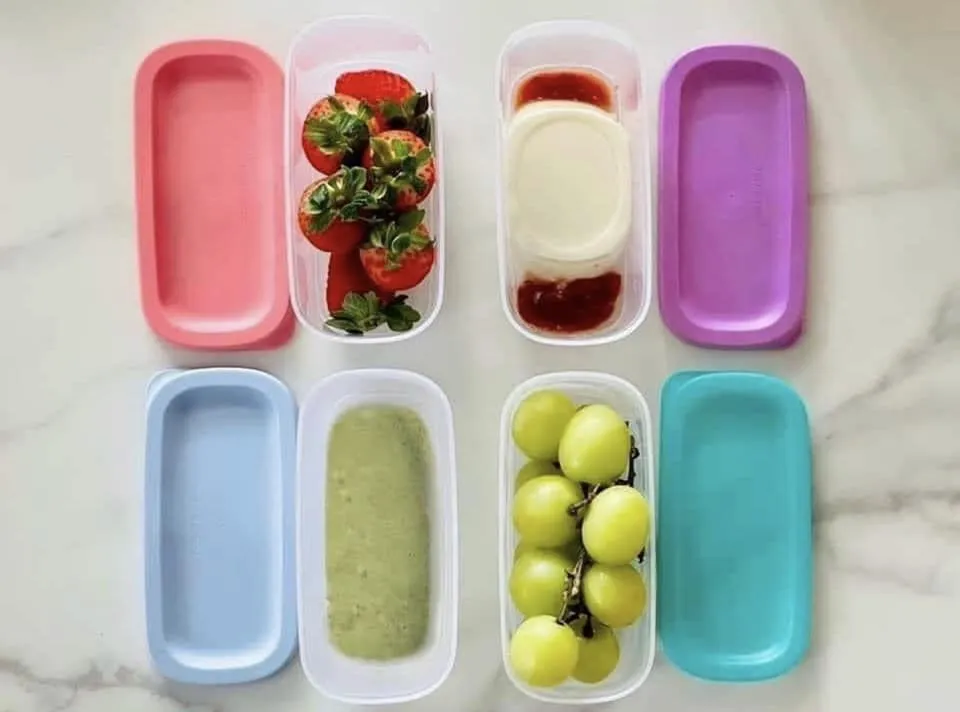 Tupperware Cubix Rectangular Small 250ml/ Small Container/ Food Storage  Box/ Airtight/ Bekas Kecil/ Small Gift/ Cute