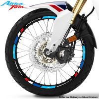 Motorcycle Wheel Sticker Reflective Rim Decal Hub Stripe Tape Waterproof Accessories For Honda Africa Twin CRF1000L Crf 1000 L