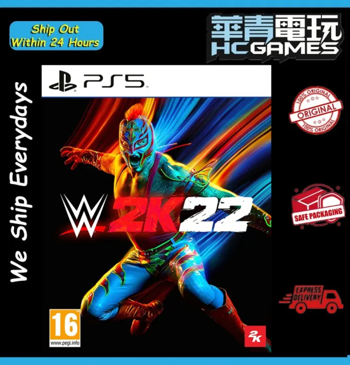 PS5 WWE 2K22 (EnglishDiscNew Seal) Wrestling Game Lazada
