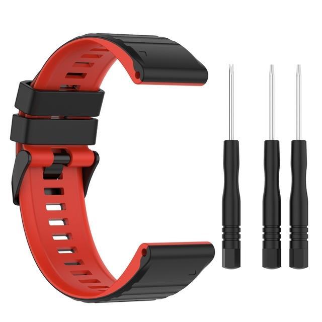 22mm-silicone-watch-band-wristband-waterproof-wrist-strap-for-garmin-fenix-6-gps-87hc