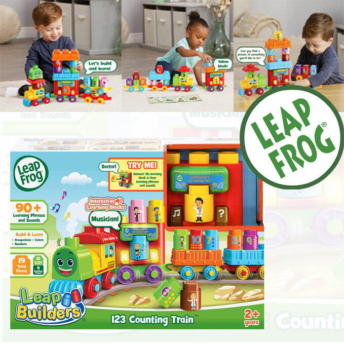 นำเข้า-รถไฟ-leapfrog-leapbuilders-123-counting-train-multicolor-ราคา-1-290-บาท