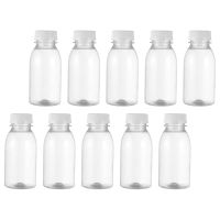 Bottles Juice Clear Empty Bottle Containers Beverage Water Milk Transparent Plastic Reusable Drink Disposable Mini Smoothie