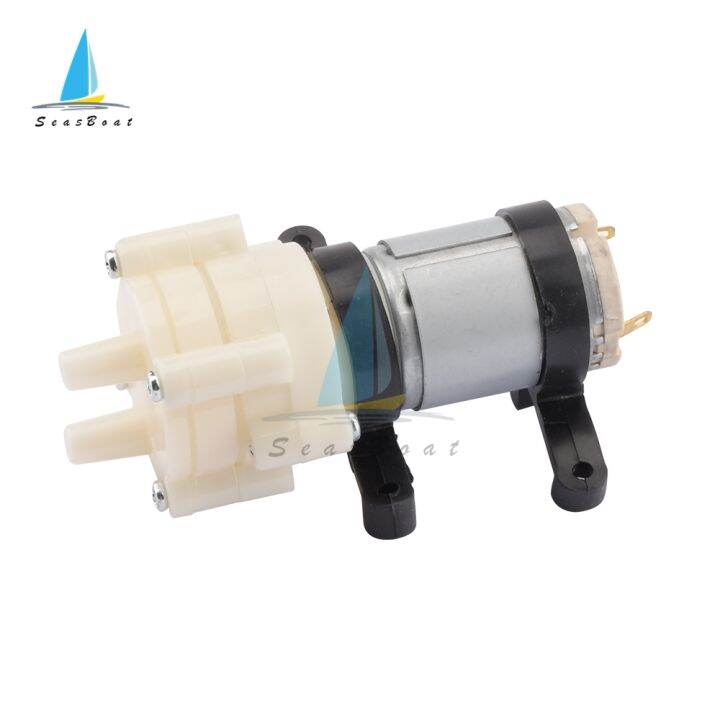 R385 Priming Diaphragm Mini Pump 12V Small Low Noise Water Pump with Dc ...