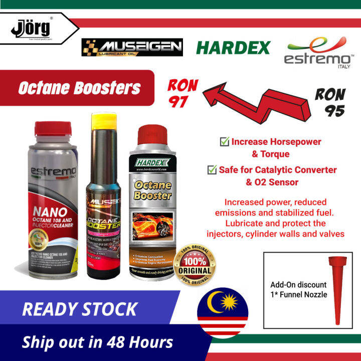 [READY STOCK] Estremo Nano Octane Booster 108 & Injector Cleaner 250ml