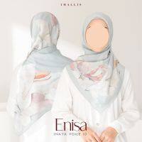 ผ้าคลุม ฮิญาบเหลี่ยม ผ้าพรีเมียมคอตตอนวอยล์ (บาวา) Inaya Voile (Enisa) by Imallis