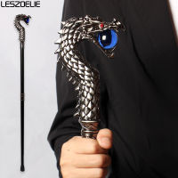 Luxury Dragon-Head Royal Blue Ball ที่ถอดออกได้เดิน Cane Men Party แฟชั่นไม้เท้าผู้หญิงตกแต่ง Walking Stick