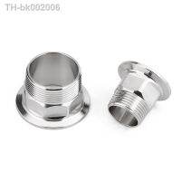 卍 BSPT 1/2 3/4 1 1-1/4 1-1/2 2 Stainless Steel 304 Sanitary Hexagon Male Threaded Ferrule Pipe Fitting Fit For Tri Clamp