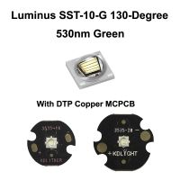 Luminus SST-10-G 130-Degree 530nm Green LED Emitter with KDLITKER DTP Copper MCPCB - 1 pc Electrical Circuitry Parts