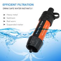 Outdoor Camping Equipment Military Survival Water Filter Straws Water Purifier Water Filtration System Emergency Hiking 캠핑용품