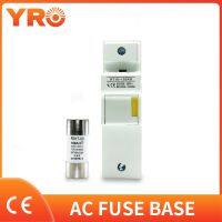 AC 1Sets 1P Fuse Base 690V With 22x58MM Fast Blow Ceramic Fuse Core 63A 80A 100A 125A RO17