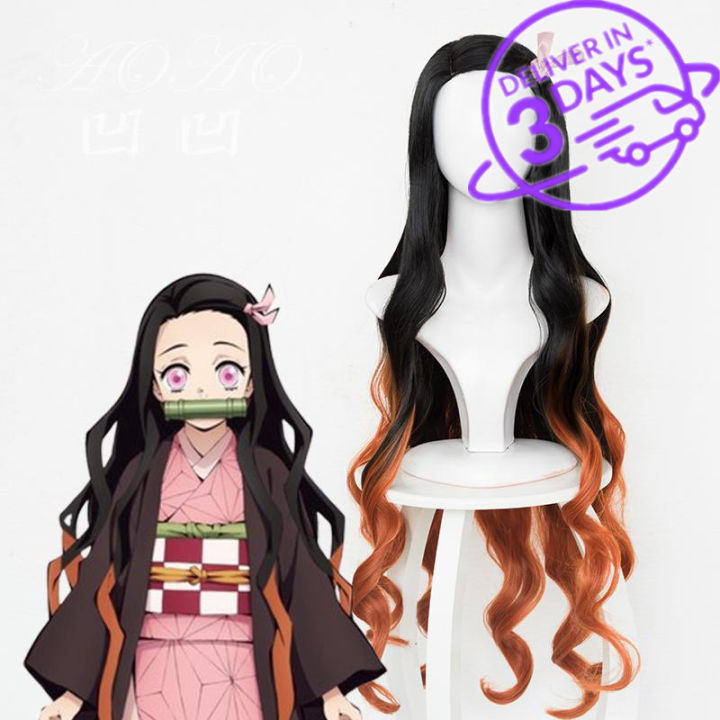 95cm-37-japanese-anime-demon-slayer-kimetsu-no-yaiba-women-kamado-nezuko-cosplay-wig-sister-black-with-orange-long-wavy-hair-dbv