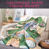 2023 in stock Japanese Anime Blanket  Flannel Blanket Custom Made CM，Contact the seller to customize the pattern for free