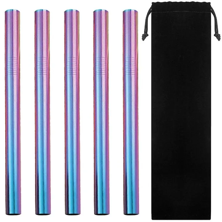 Jumbo 12mm Super Thick Stainless steel Straws