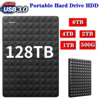 ❄✢ Portable USB Hard Drive HDD 120MB/s Capacity 1TB 2TB Mobile External Hard Disk Office Computer Accessoires Expansion Capacity