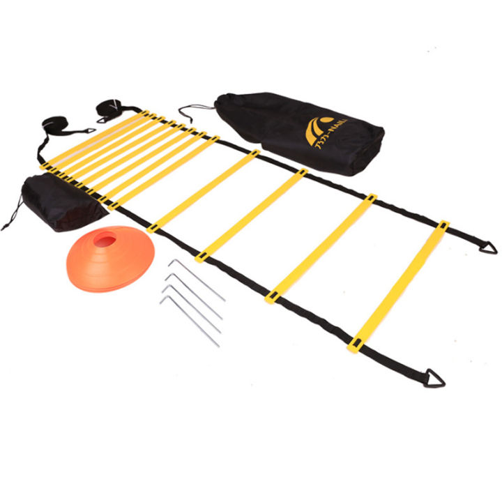 footwork-fitness-set-soccer-football-speed-agility-training-ladder-marker-disc-resistance-parachute-rope-skipping-equipment-kit