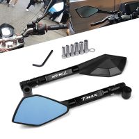 For YAMAHA TMAX 500 530 560 TMAX500 TMAX530 TMAX560 Metallic Adjustable Motorcycle Rear view mirror side mirror Handle Bar Mount