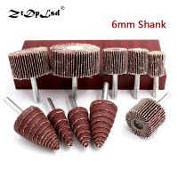 【cw】 1Pcs 6mm Shank Grit 80 Sandpaper Grinding Sanding Flap Polishing Discs Mandrel Tools 【hot】