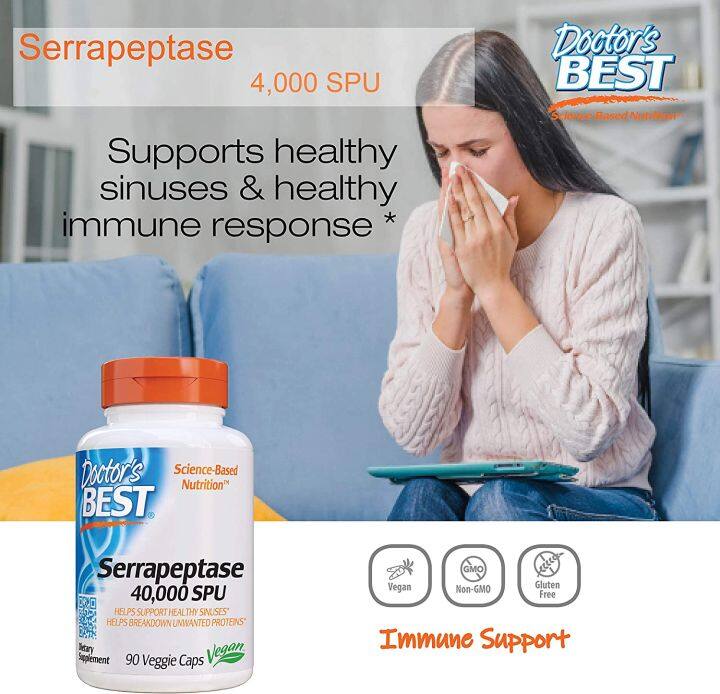 ผลิตภัณฑ์อาหารเสริม-serrapeptase-40-000-spu-90-veggie-caps-doctors-best