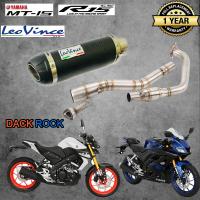 ท่อr15 ท่อmt15 ท่อyamahaท่อleovince คาร์บอนแท้ r15โฉมใหม่ ท่อแต่ง r15 โฉมใหม่ เสียง แน่น นุ่ม ทุ้ม ไม่แต่งในรอบสูง ระบายความร้อนได้ดี อัตราเร่งดีขึ