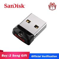 SanDisk 16GB USB Flash Drive 64GB USB 2.0 Cruzer Fit CZ33 Mini Pen Drive 32GB Memory Stick 8GB 4GB Pendrive free shipping