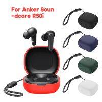 ซิลิโคนอ่อนนุ่มสำหรับ Anker R50i Earbud Pouch หูฟังไร้สายฝาครอบป้องกัน