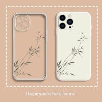 เคสโทรศัทพ์ไม้ไผ่สไตล์จีนสง่างามใหม่สำหรับ Apple 14/13pro Huawei IQOO Xiaomi Vivo OPPO Glory