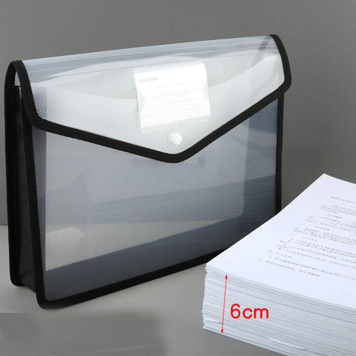 pp-material-file-bag-three-dimensional-snap-pockets-transparent-document-bag-large-capacity-student-file-bag-horizontal-stereo-file-bag